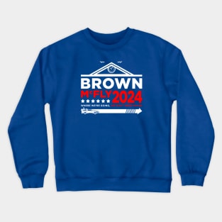 Brown/McFly 2024 Crewneck Sweatshirt